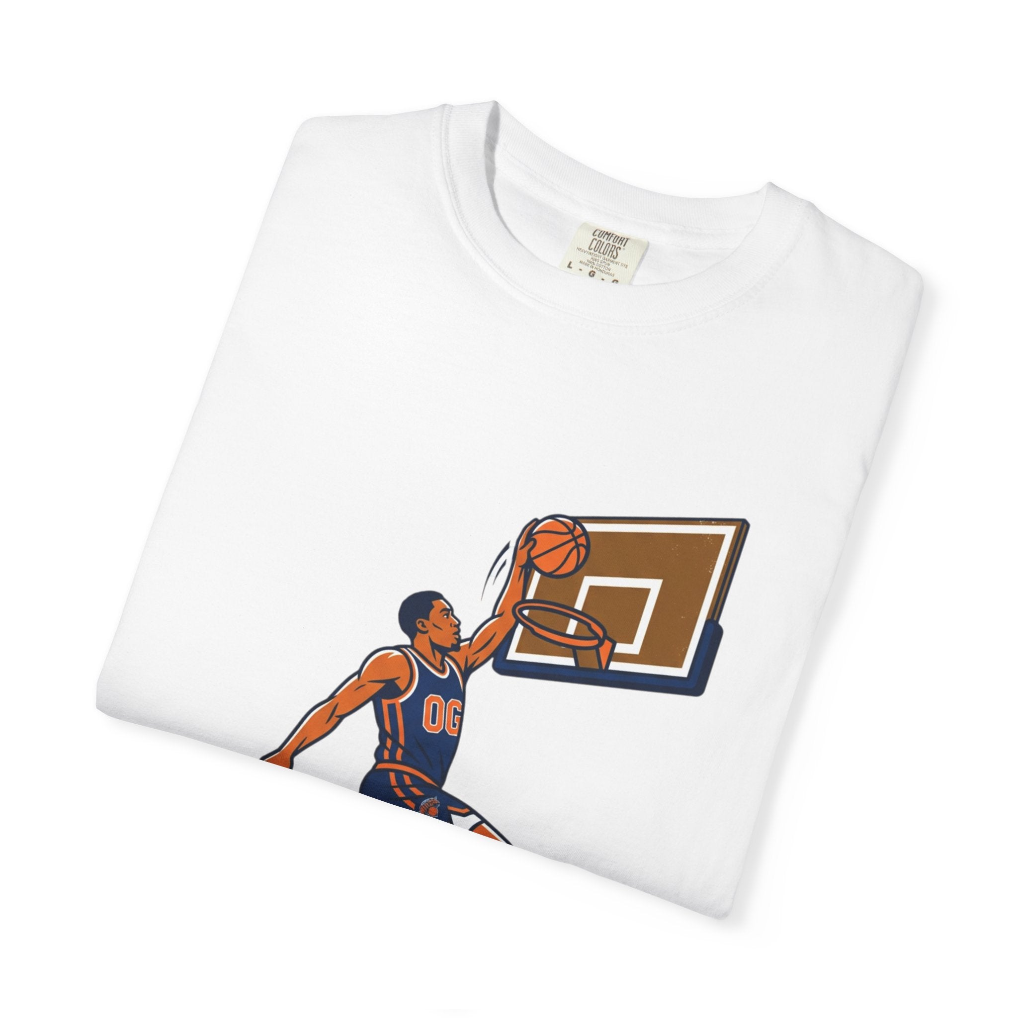 Basketball Dunk O.G. T-Shirt — Retro Player Graphic Tee